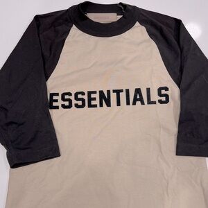 Essentials Y12/WXS baseball tee